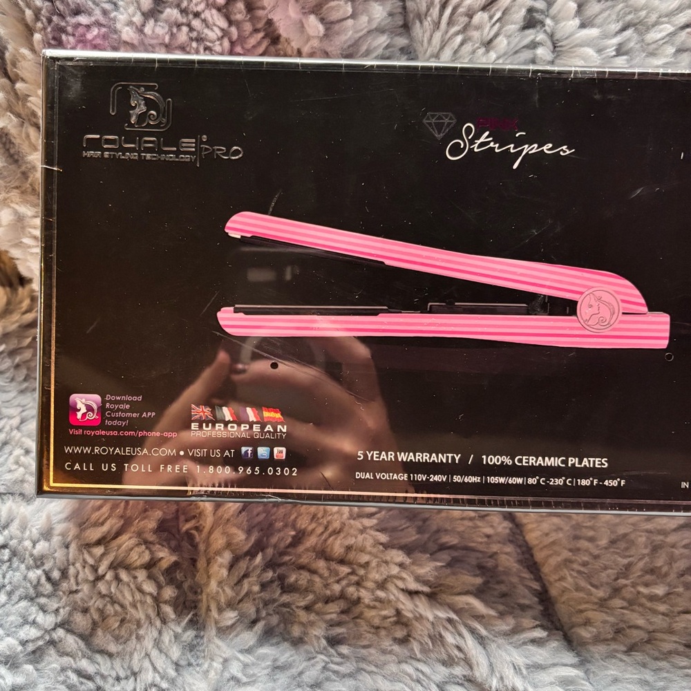 Platinum Genius Heating Element Flat Iron  - NIB 2 AVAIL